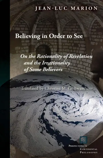Cover of Believing in Order to See