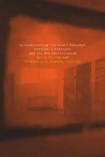 Cover of Deconstructing the Death Penalty