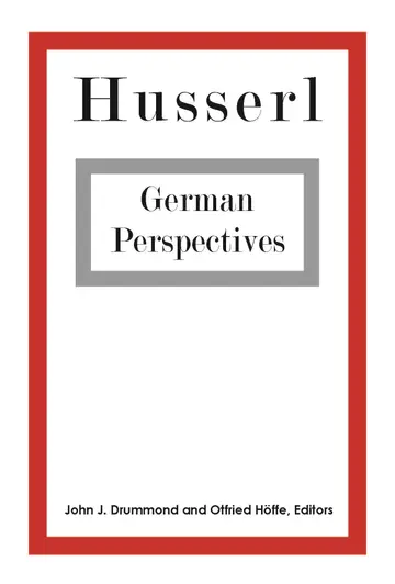 Cover of Husserl