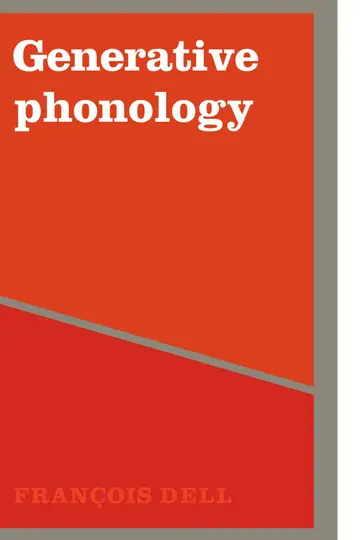 Cover of Generative Phonology and French Phonology