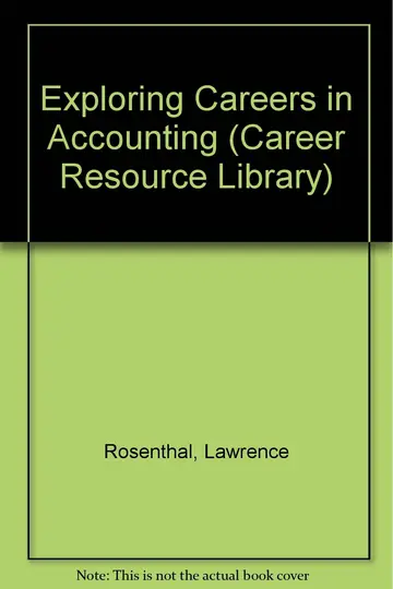 Cover of Exploring Careers in Accounting