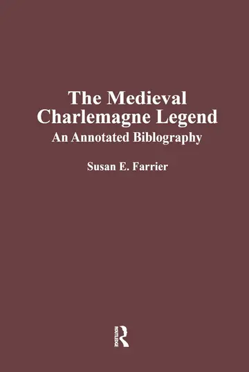 Cover of The Medieval Charlemagne Legend
