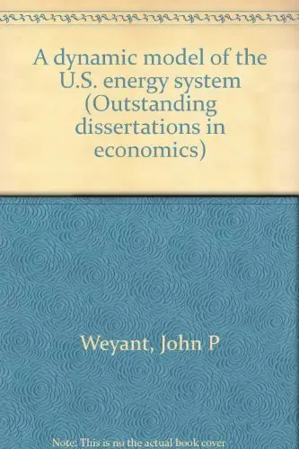 Cover of A dynamic model of the U.S. energy system