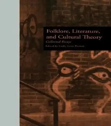 Cover of Folklore, Literature, and Cultural Theory
