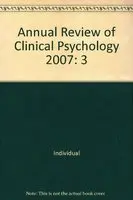 Cover of Annual Review of Clinical Psychology (Print and Online)