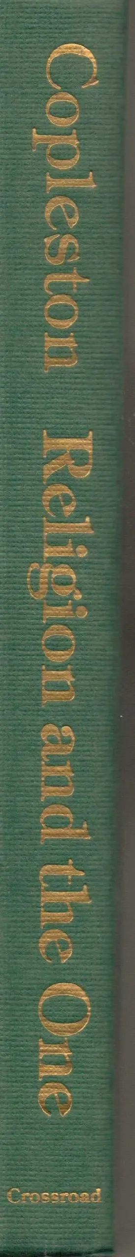 Cover of Religion and the One