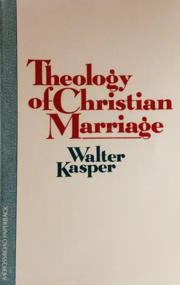 Cover of Theology of Christian Marriage