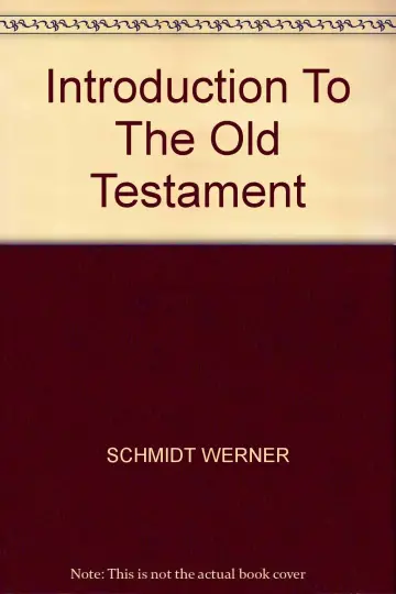 Cover of Old Testament introduction