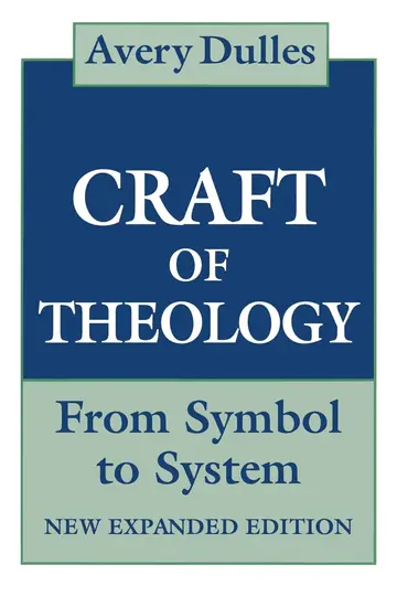 Cover of The Craft of Theology