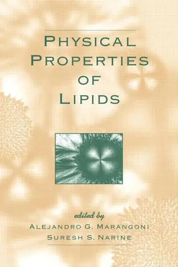 Cover of Physical Properties of Lipids