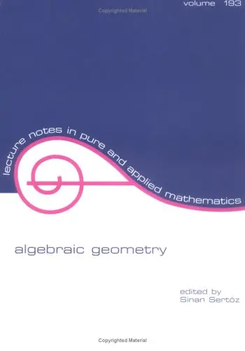 Cover of Algebraic Geometry