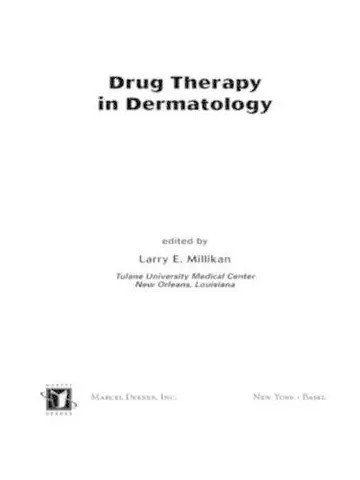Cover of Drug Therapy in Dermatology