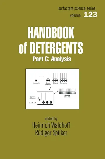 Cover of Handbook of Detergents