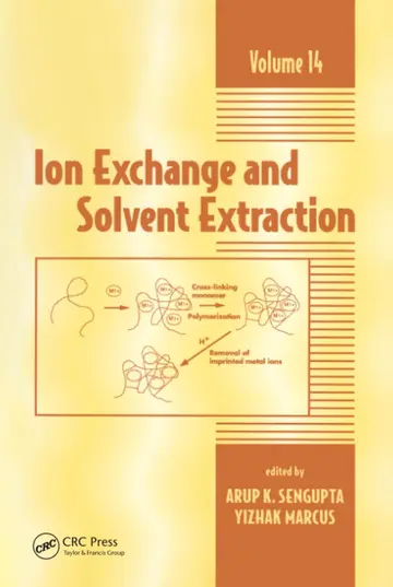 Cover of Ion Exchange and Solvent Extraction