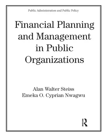 Cover of Financial Planning and Management in Public Organizations