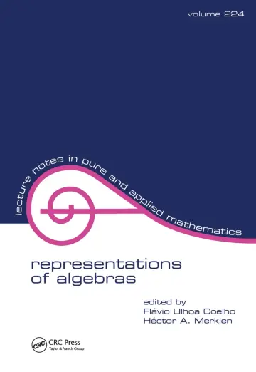 Cover of Representations of Algebras