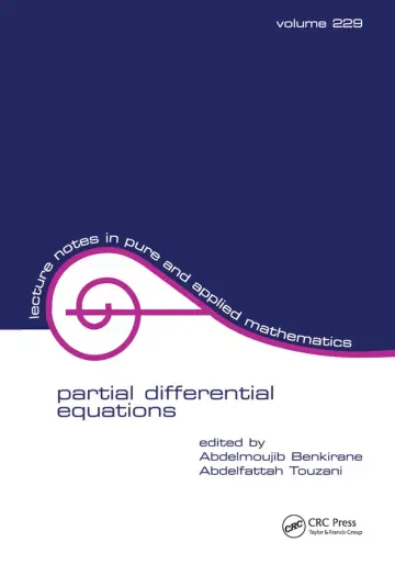 Cover of Partial Differential Equations