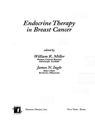 Cover of Endocrine Therapy in Breast Cancer