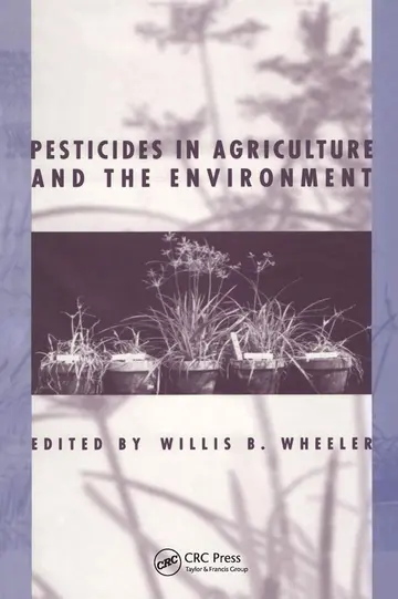 Cover of Pesticides in Agriculture and the Environment