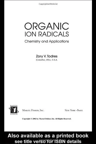 Cover of Ion-Radical Organic Chemistry