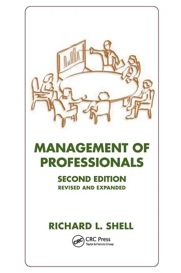 Cover of Management of Professionals