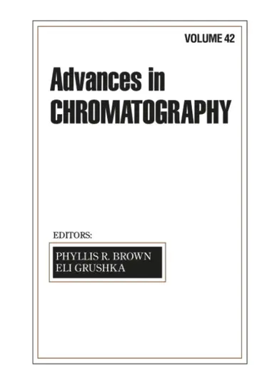 Cover of Advances in Chromatography