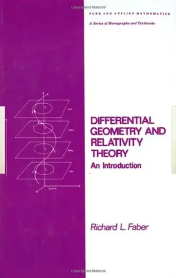 Cover of Differential Geometry and Relativity Theory