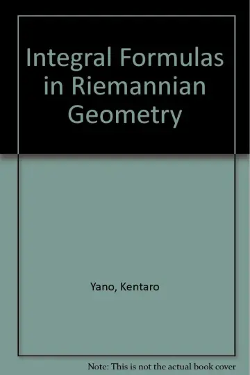Cover of Integral Formulas in Riemannian Geometry