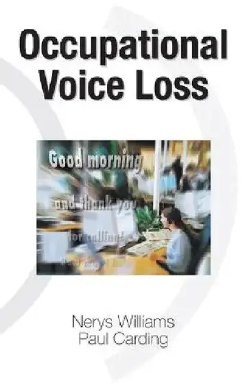 Cover of Occupational Voice Loss