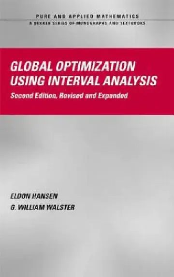Cover of Global Optimization Using Interval Analysis