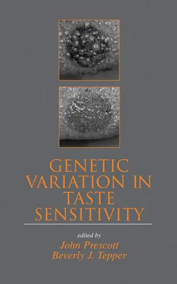Cover of Genetic Variation in Taste Sensitivity