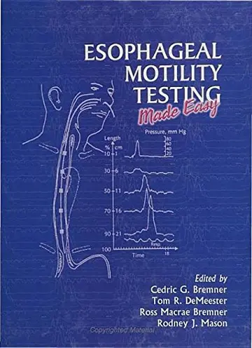Cover of Esophageal Mobility Testing Made Easy