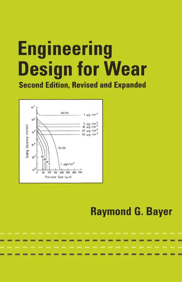 Cover of Engineering Design for Wear, Revised and Expanded