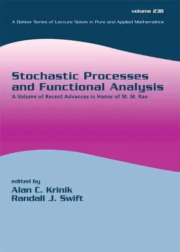Cover of Stochastic Processes and Functional Analysis