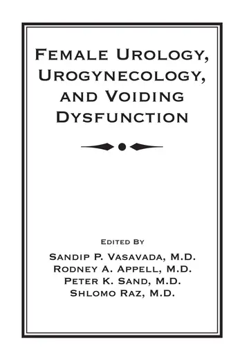 Cover of Female Urology, Urogynecology and Voiding Dysfunction