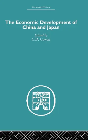Cover of The Economic Development of China and Japan