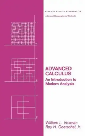 Cover of Advanced Calculus
