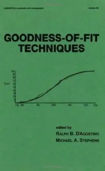 Cover of Goodness-of-Fit-Techniques