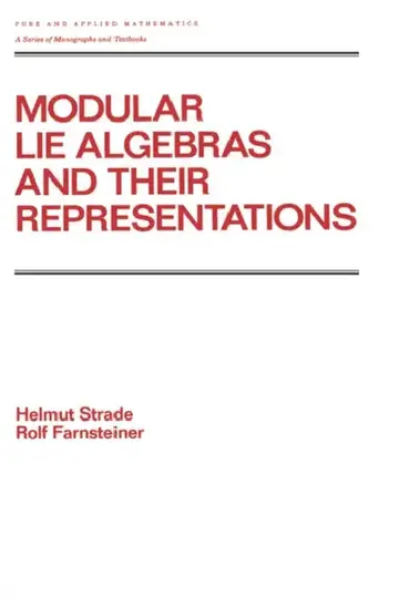 Cover of Modular Lie Algebras and Their Representations