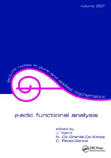 Cover of p-adic Functional Analysis
