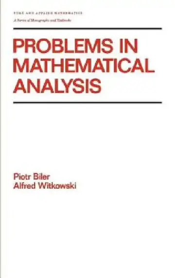 Cover of Problems in Mathematical Analysis