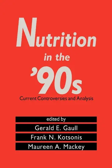 Cover of Nutrition in the '90S