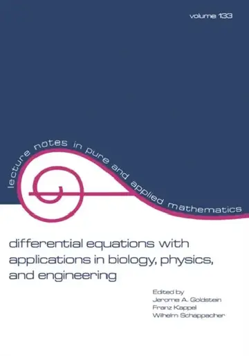 Cover of Differential Equations with Applications in Biology, Physics, and Engineering