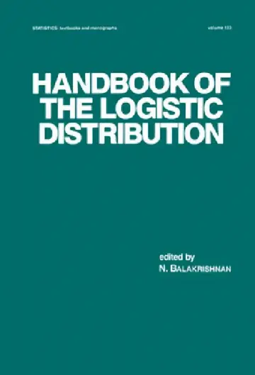 Cover of Handbook of the Logistic Distribution