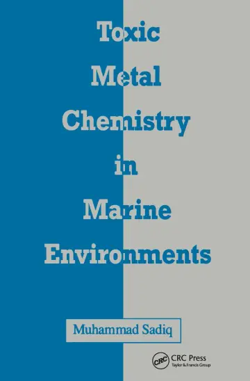 Cover of Toxic Metal Chemistry in Marine Environments
