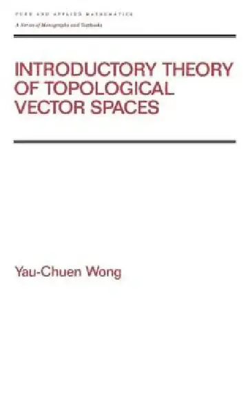 Cover of Introductory Theory of Topological Vector Spates