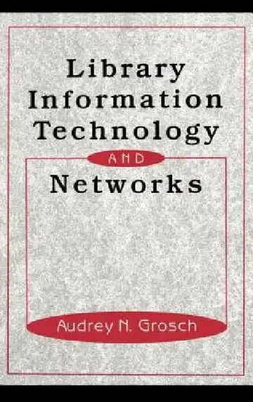 Cover of Library Information Technology and Networks