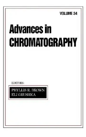 Cover of Advances in Chromatography