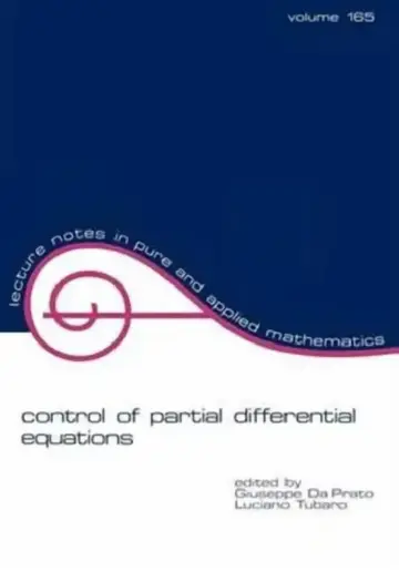 Cover of Control of Partial Differential Equations
