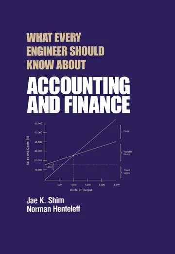 Cover of What Every Engineer Should Know About Accounting and Finance